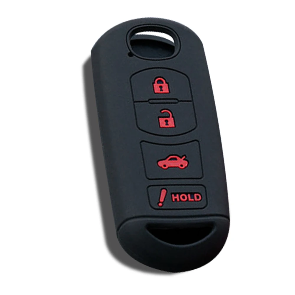 Premium Silicone Remote Key Cover Case - Durable, Protective, Stylish Design