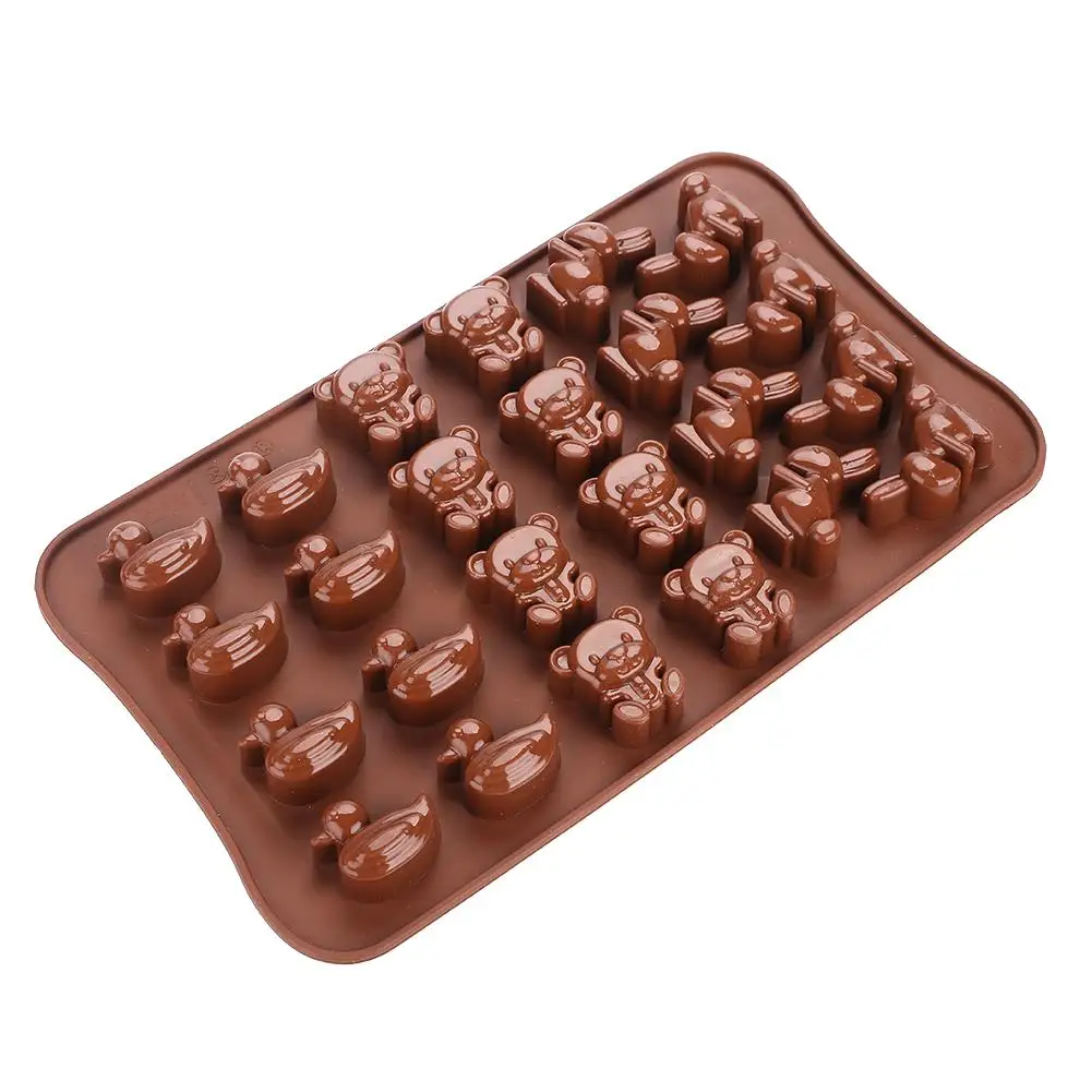 Экономичная форма для льда, кухонная, 24*14 см, для виски, для питья, для бисквитов, Экологичная форма для шоколада, барный инструмент, фруктовые коктейли, 24 Отверстия