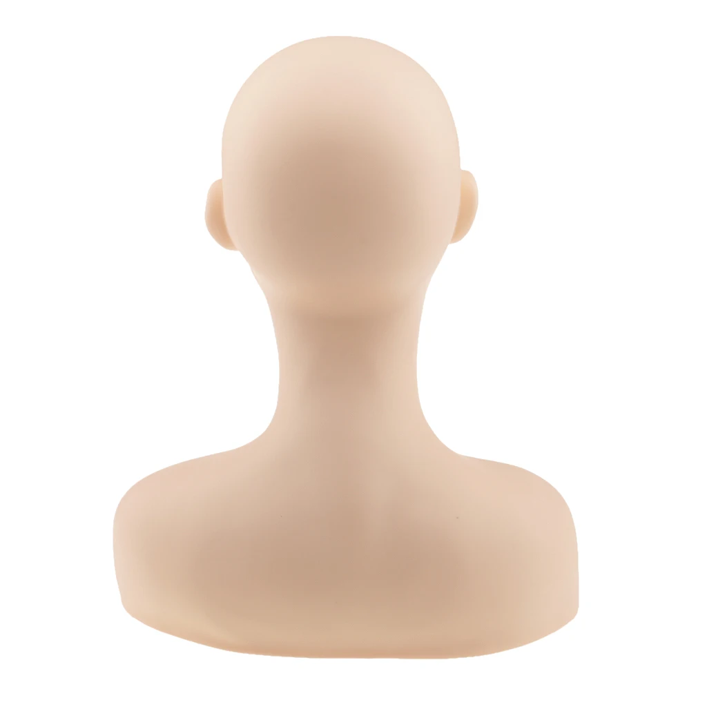 Professional Massage Training Mannequin Head Bust Lip Makeup Eyelash Extension Practice