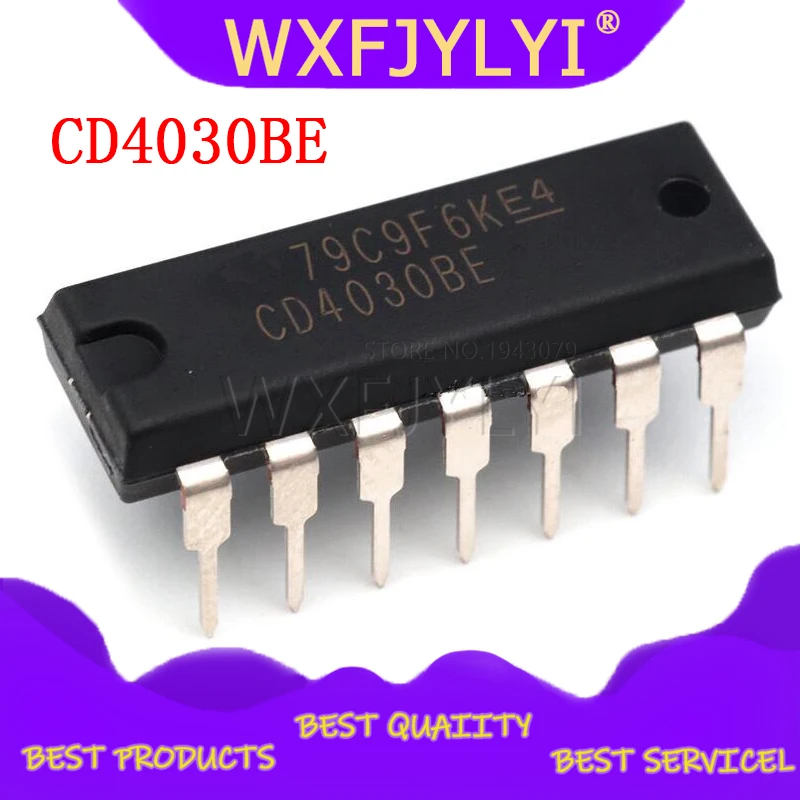 10 шт./лот CD4030BE CD4030 DIP14 новый оригинальный четыре различных или ворота 2 Вход|lot lot| |