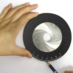 Adjustable Drawing Ruler Creative Drafting Circle Tool Stainless Steel Plotting Compass Round Measurements Tools for Woodworking