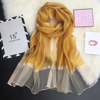 

Fashion Women Chiffon Soft Wrap scarf Ladies Gray Shawl Scarf Scarves Printed chiffon scarves Black