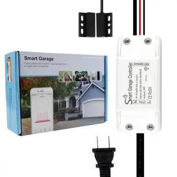 

2.4G WiFi Smart Garage Door Opener Lift Switch APP Remote Controller for Alexa