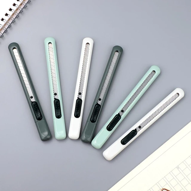 1pc Portable Small Stainless Steel Art Knife Student Manual Paper Knife  Express Knife Art Knife School Office Supplies - AliExpress