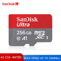 SanDisk Ultra micro SD card 256 ГБ карты памяти высокой скорости 95 МБ/с. карты памяти microSDXC UHS-I class 10 microsd картао де memoria