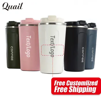 

New Style Double Stainless steel 304 Coffee Mug Car Thermos Mug Leak_Proof Travel Thermo Cup Thermosmug For Gifts