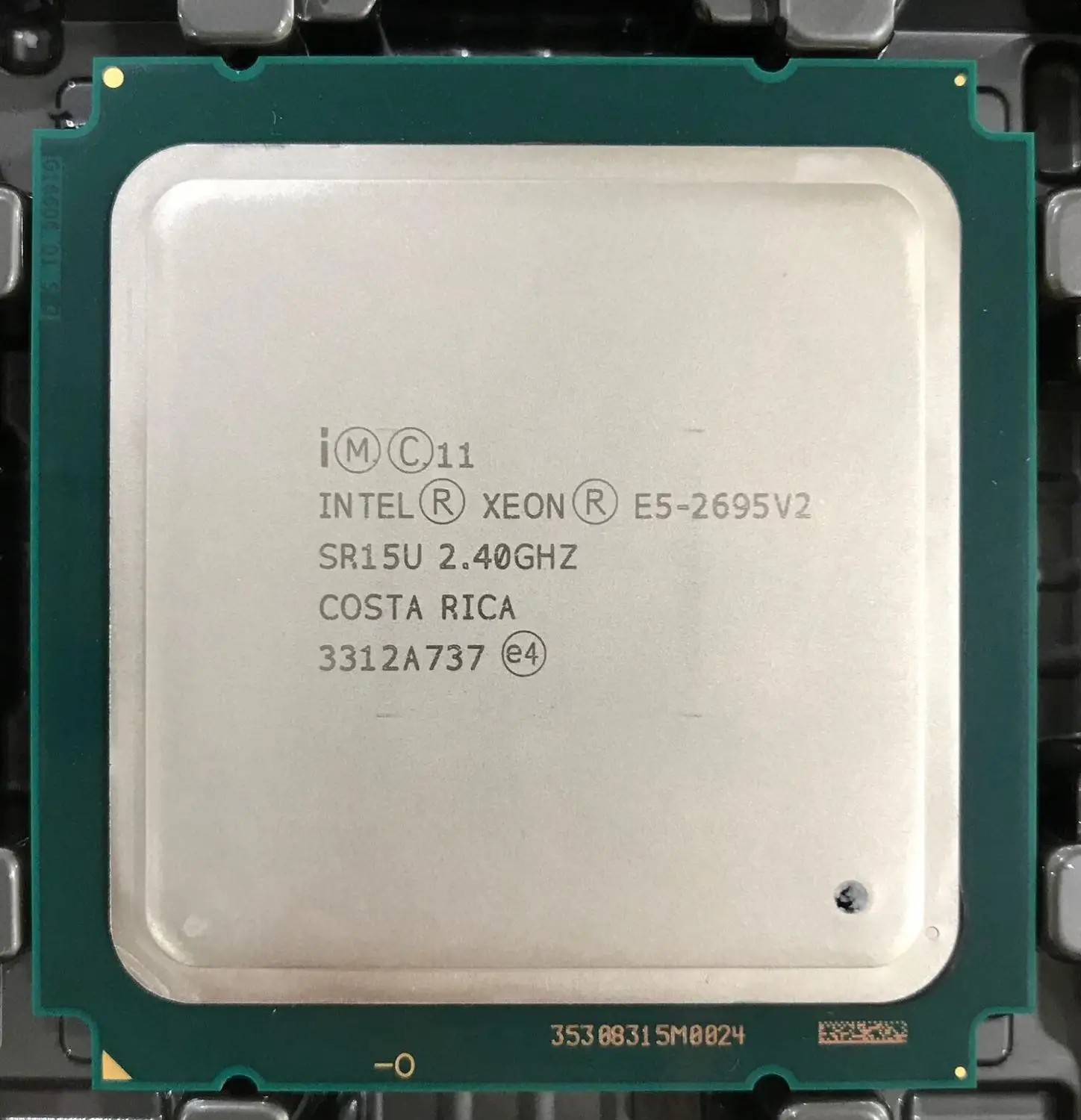 Процессор Intel Xeon E5 2695V2 официальная версия 12 ядерный процессор 2 4 ГГц 30 МБ LGA2011 V2 2695