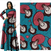 Хлопок ткани африканская Датская восковая одежда высокого качества принты Анкара Гана Голландский Настоящий текстиль для вечерние платья 6 ярдов