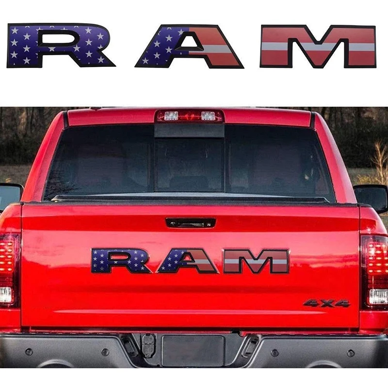 Ram наклейки багажника ram буквы значок таблички автомобиля стикер для Dodge ram