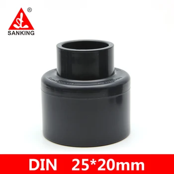 

Sanking 25*20mm PVC Straight Reducing Connectors Pipe Adapters Fish Tank Tube Joint Garden Irrigation Fittings