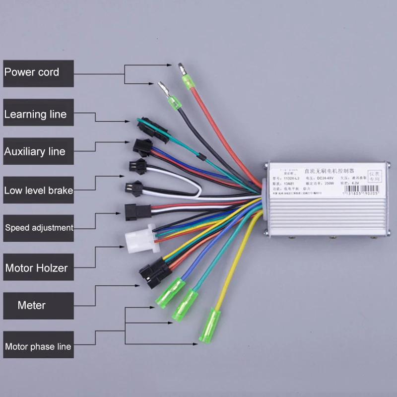 

Electric Bicycle Scooter Lithium Battery Brushless Motor Controller LCD Meter Upgrade Replacement Parts Optional Voltage