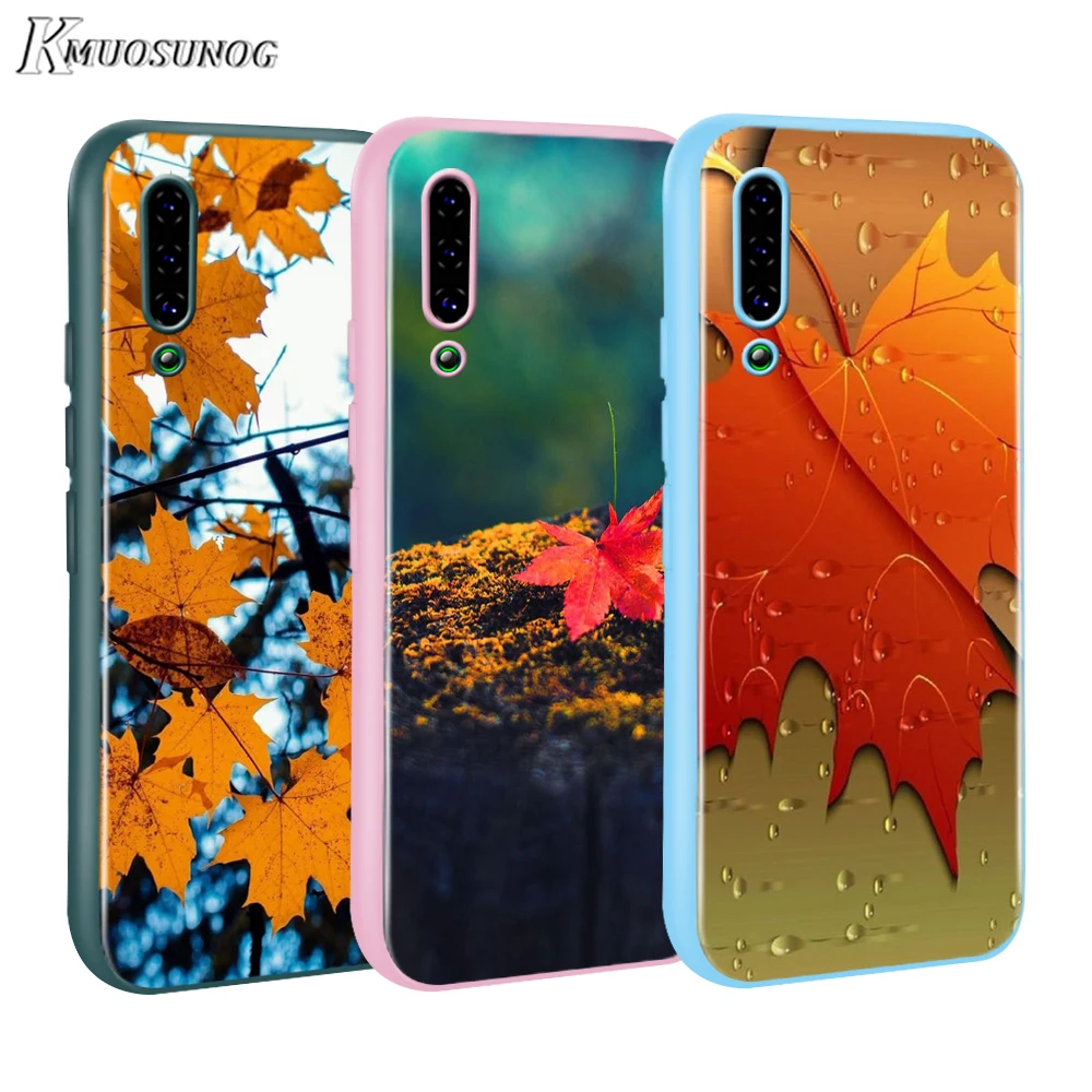 

Maple Leaf Baseus Candy Color Cover for Xiaomi Mi NOTE 10 9 8 Pro 9T SE A1 A2 A3 CC9 SE Lite F1 Phone Case