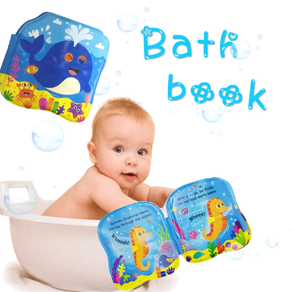 

PVC Bath Cloth Book Not Torn Early Teach Education Toy Books For Babies Tear Not Bad Early Education Book Puzzle Book For Baby