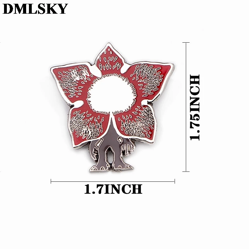DMLSKY высокое качество Металлическая Булавка странные вещи брошь значки на одежду эмалированная булавка лацкан шпильки ювелирные изделия подарки M3880