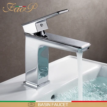 

FAOP роскошный хромированный смеситель для раковины A1006