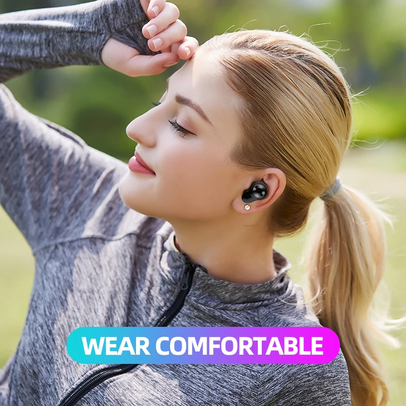 A6 TWS наушники Bluetooth беспроводная гарнитура с сенсорным управлением музыкальные