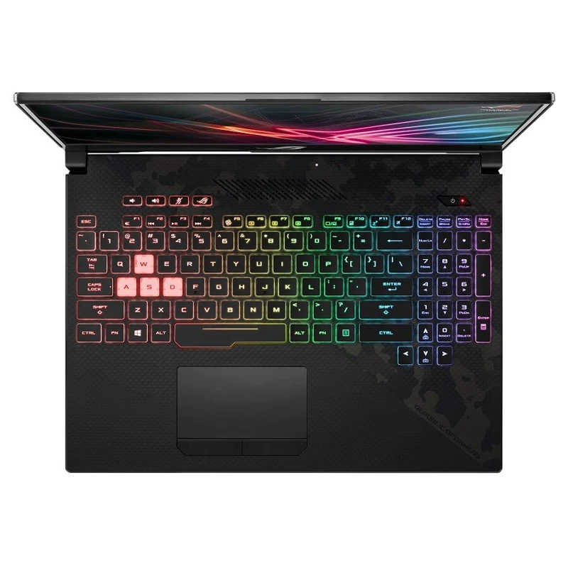 Ноутбук ASUS GL504GM-BN340 Intel Core i7 8750H/16Gb/1Tb+256Gb SSD/No ODD/15.6" FHD IPS/NVIDIA GeForce GTX 1060 6Gb/Cam/Wi-Fi