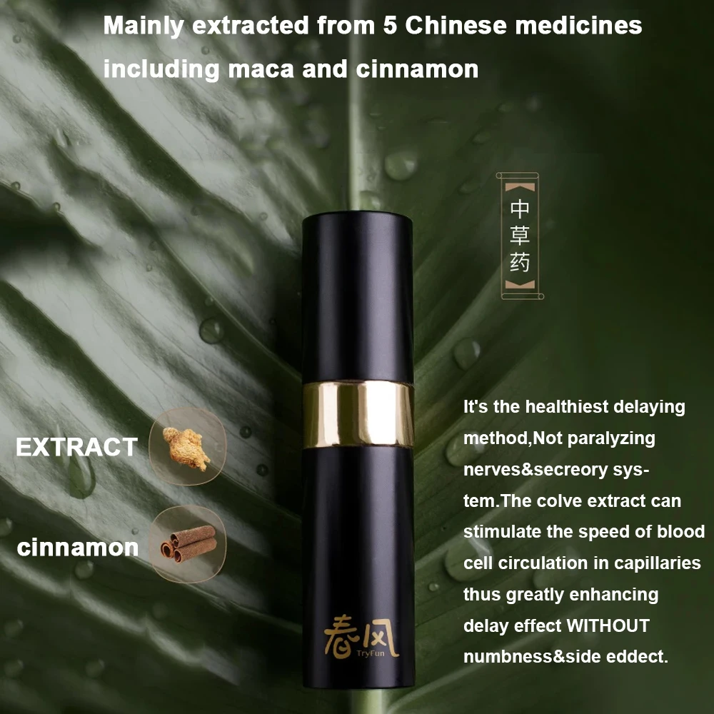 Спрей для задержки эякуляции tryfun мужчин спрей без онемения продления пениса