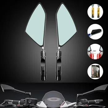 

Universal Motorcycle rearview mirror motorbike Side Mirrors for Kawasaki VULCAN/S 650 VN650 VERSYS 1000 650c ER6N ER6F NINJA 250
