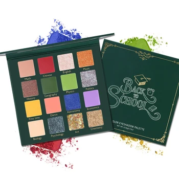 

16 Colors EyeShadow Palette Eye Shadow Makeup Powder Powder Blender Eye Shadow Tray Set Gorgeous Cosmetics Perfect Color EY669