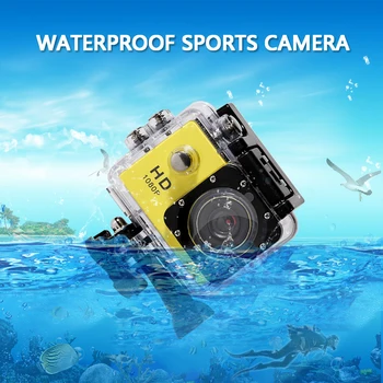

Professional Outdoor Sport Action Camera Underwater Mini Camera Waterproof Screen Multiple Color Water Resistant Video Recording