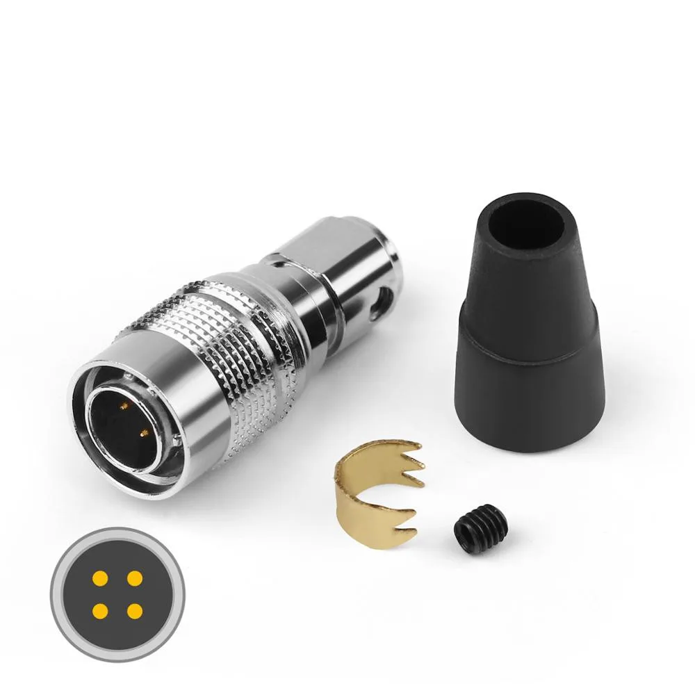 HiFi Earphone Adapter For Mr Speaker Ether Alpha Dog Prime 4pin Male Female Plug Audio Connector Upgraded Version Headphone Jack
