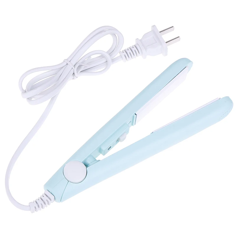 1PC Mini Hair Straightener Flat Iron Curling Hair Beard Straightener Comb Hair Crimper Curling Iron Hair Straightener Brush NEW