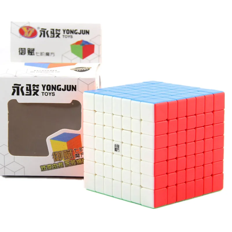 Волшебный куб YJ 7x7 69 5 мм Yufu 7x7x7 волшебный 7 слойный скоростной кубик