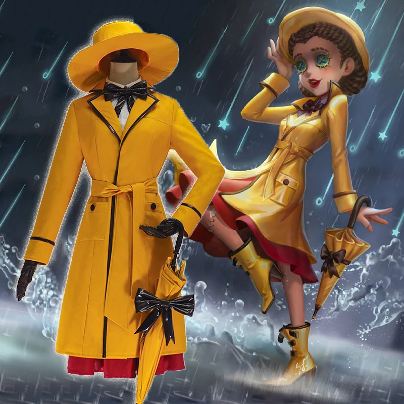 Game Identity V Cosplay Costumes Survivor Doctor Emily Dyer Cosplay Costume Singing In The Rain