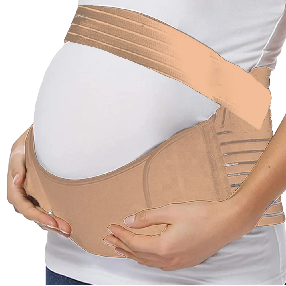 Maternity Support Band M-3XL Women Maternity Belt Waist Care Abdomen Support Brace Protector Support Belly Band Back Clothes Adjustable Mujer Pregnancy
