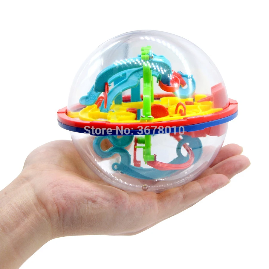 100 сложные барьеры волшебный пазл шар развивающий Интеллектуальный лабиринт