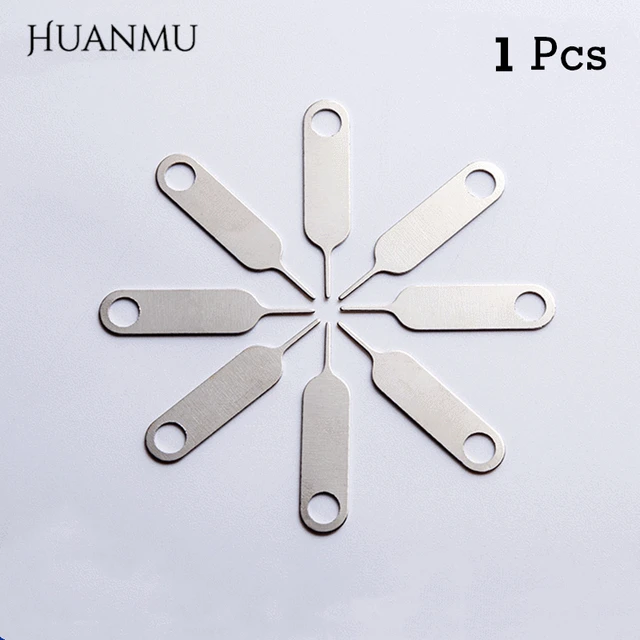 Sim Card Tray Ejector Eject Pin Key Removal Tool for iPhone iPad Samsung Galaxy for Huawei xiaomi Tablets Sim 1Pcs Accessories 1