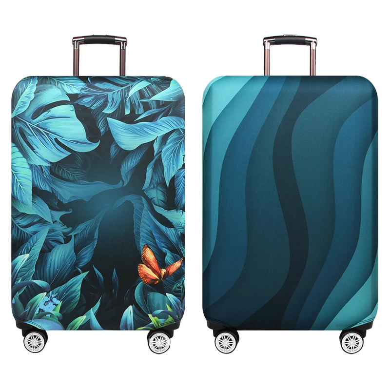 forest green luggage