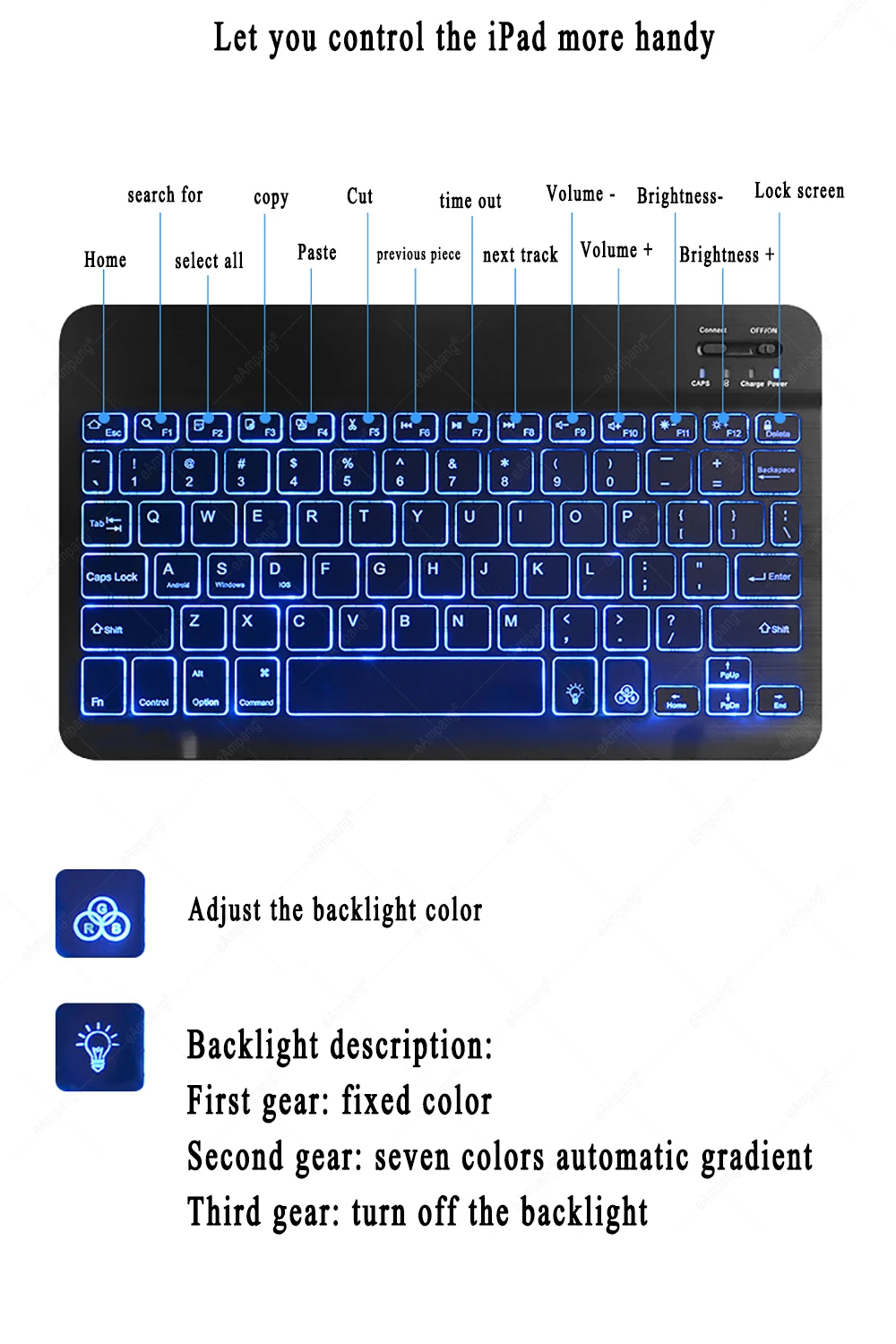 Support Bluetooth Keyboard For Lenovo Tab M10 HD Plus P11 Pro Arabic Hebrew Spanish Russian Portuguese Korean Keyboard Mouse best keyboard for home office