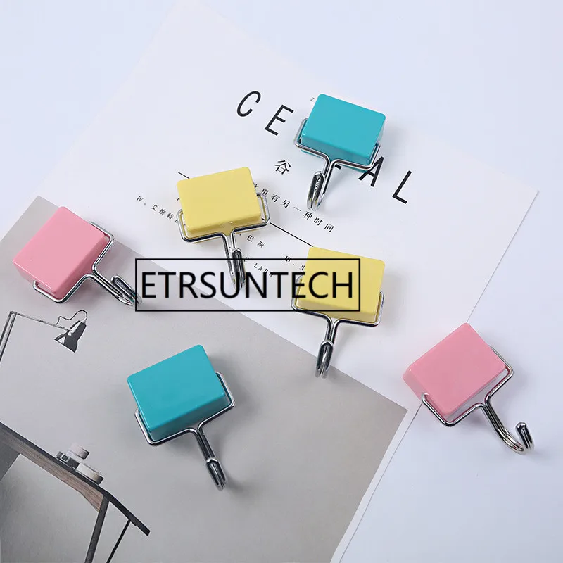 

100 шт., магнитные крючки для холодильника