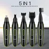 5 in 1 Nose Ear Hair Trimmer For Men Clipper Ear Face Eyebrow Nose Hair Removal Trimer Eyebrow Shaver Haircut Groomer Device ► Photo 1/6