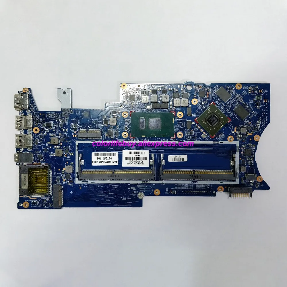 

Подлинный 924080-601 924080-001 w 530/4GB GPU i7-7500U материнская плата с процессором для ноутбука HP x360 Convertible 15-BR 15T-BR000