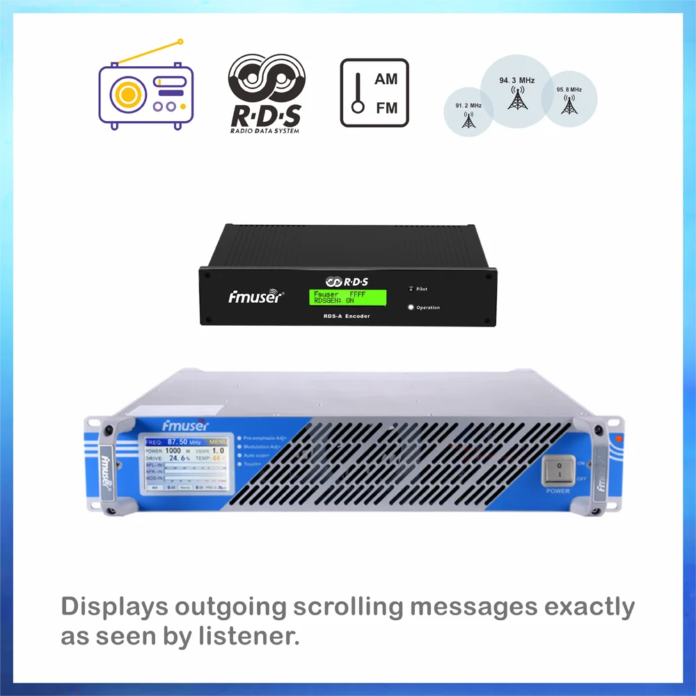 FMUSER 350 Вт/300 Вт 350 Вт FM стерео передатчик для радиостанции+ RDS кодер с TA MPX в RDS OUT