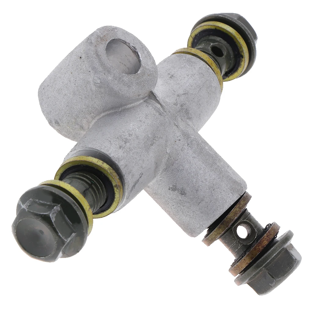 Brake Hose Line CNC Pipe Connector Coupling Tee Fitting 3way Adapter,10mm