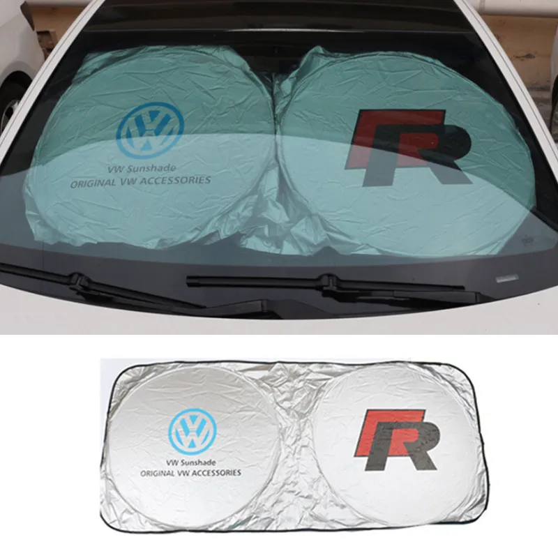 

sunshade car Fornt rear window uv sun visor shade summer protector for VOLKSWAGEN Passat B5 LOGO car windshield sun shade visor