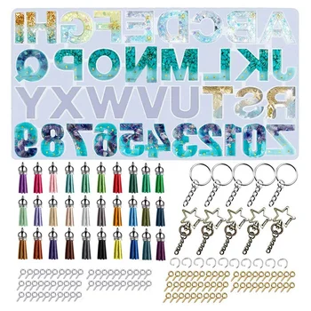 

Alphabet Resin Molds Backward, Letter, Number Keychain Silicone Molds Molds, Keychain