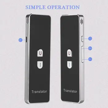 

Portable Intelligent 40 Language Translator Bluetooth Translator Real-time Translation Machine Traveling Meeting Voice Translato