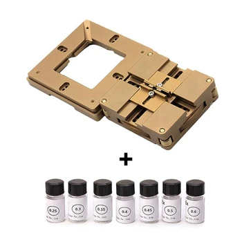 

90Mm Universal Bga Reballing Station Magnetism Lock 7 x 2.5K Bga Solder Ball For Bga Rework Reballing Repair Welding Tools Set