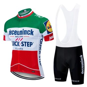 

Quick Step Cycling Jersey Breathable MTB Jersey Bike Shirt Men Polyester Maillot Ciclismo Hombre Anti-sweat Bicycle Jersey