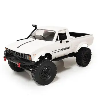 

C24-1 4WD 1:16 RC Car 2.4G RC Proportional Control Crawler Off-road Car Buggy with LED Head Light Kids Battery Powered Cars RTR