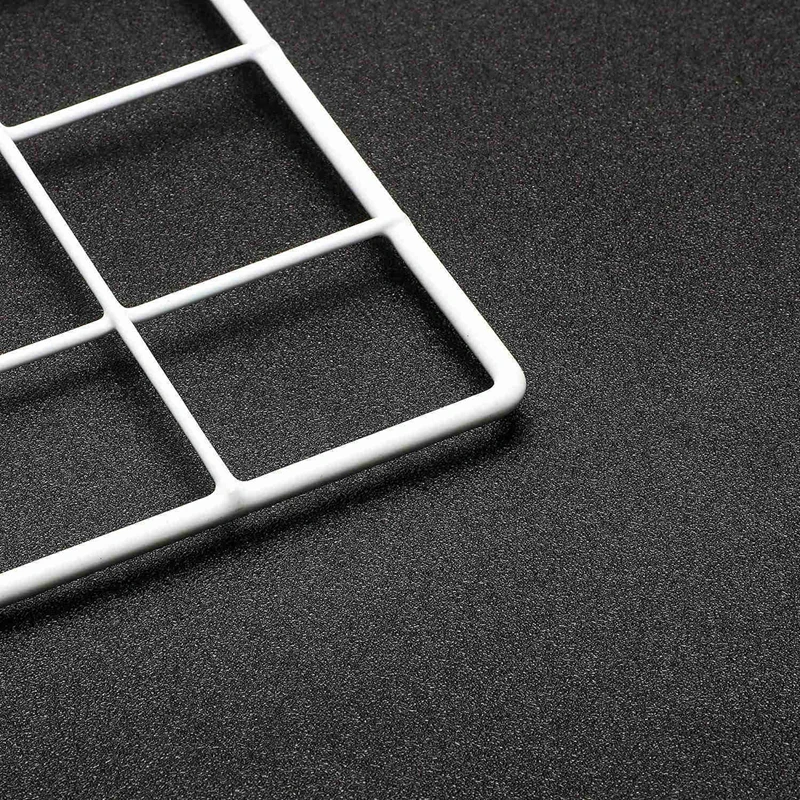 Grid Panel, Photo Wall Display,Mesh Wall Decor, Multifunctional Hanging Picture Wall, DIY Art Display, with S-Shaped Hooks, Clip