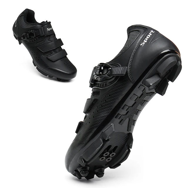 Mountain Bike Cycling Shoes Mtb Spd Cycle Shoe Men Spinning Bicycle Trainers Women Triathlon Route Footwear Road Biking Sneakers see pictures