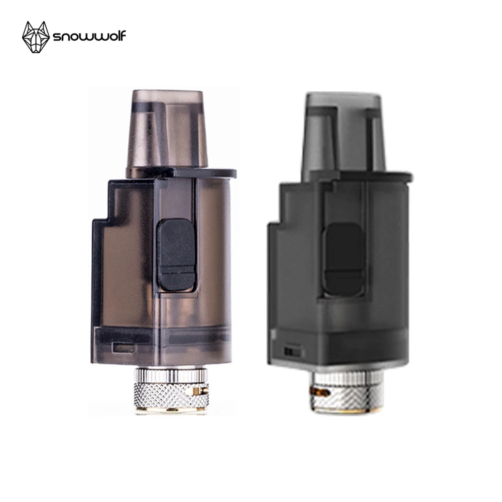 Комплект Snowwolf Afeng Mod Vape Kit No 18650 батарея 3 мл режущая кромка катушка 0.6ohm электронная сигарета VS Uwell комплект коронок - Цвет: 2Pcs Empty Pod