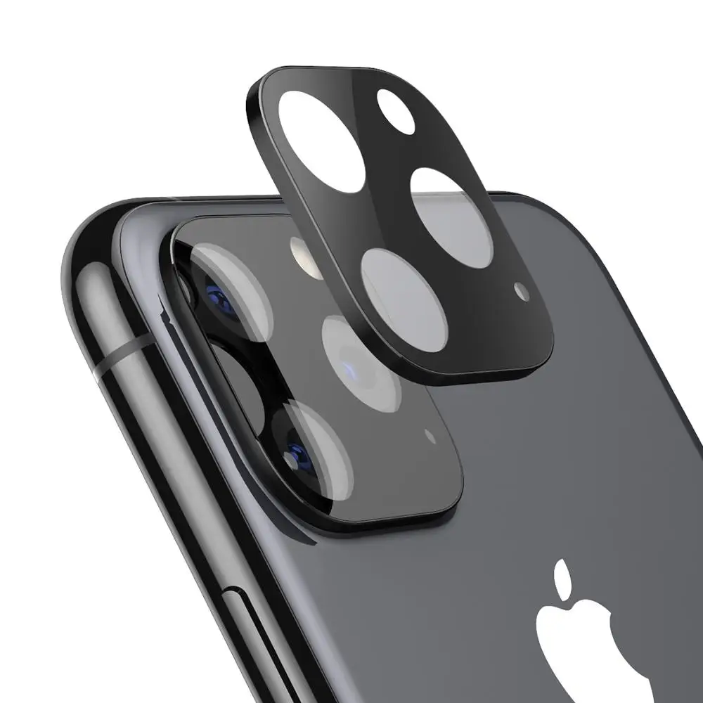 2PC-Black 2 шт Защита объектива камеры для iPhone 11 Pro Анти-Царапины прозрачная пленка для объектива камеры для iPhone 11Pro 5,8 дюймов - Цвет: 2PC-Black
