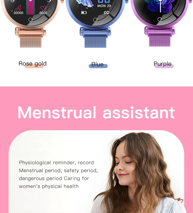 North Edge, женские Смарт-часы, цветной экран, IP67, водонепроницаемые, спортивные, для Iphone, умные часы, пульсометр, монитор артериального давления